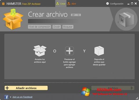 Снимак заслона Hamster Free ZIP Archiver Windows 10