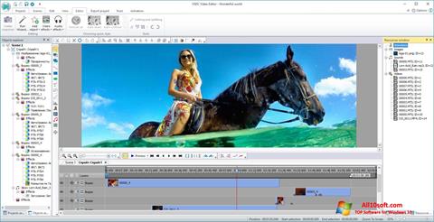 Снимак заслона VSDC Free Video Editor Windows 10