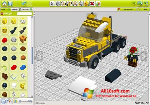 Снимак заслона LEGO Digital Designer Windows 10