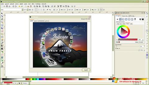 Снимак заслона Inkscape Windows 10
