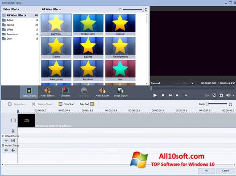 Снимак заслона AVS Video Converter Windows 10