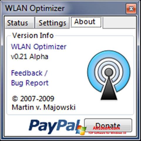 Снимак заслона WLAN Optimizer Windows 10