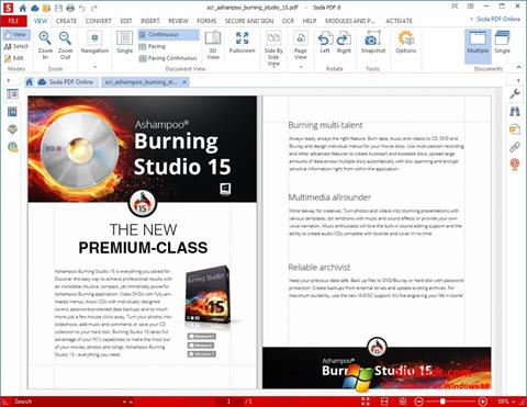 Снимак заслона Soda PDF Windows 10