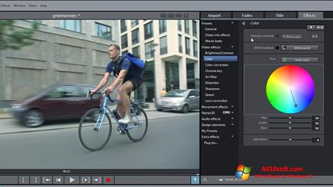 Снимак заслона MAGIX Movie Edit Pro Windows 10