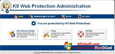 Снимак заслона K9 Web Protection Windows 10