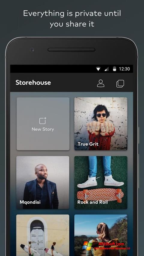 Снимак заслона StoreHouse Windows 10