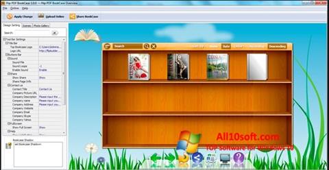 Снимак заслона Bookshelf Windows 10