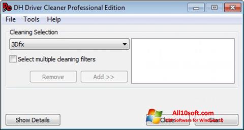Снимак заслона Driver Cleaner Windows 10