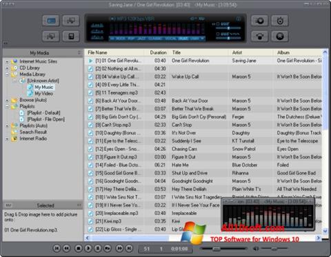 Снимак заслона JetAudio Windows 10