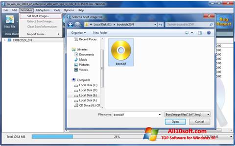 Снимак заслона WinISO Windows 10