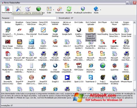 Снимак заслона Revo Uninstaller Pro Windows 10