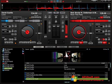 Снимак заслона Virtual DJ Pro Windows 10