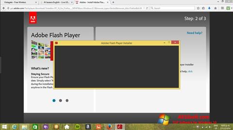 Снимак заслона Adobe Flash Player Windows 10