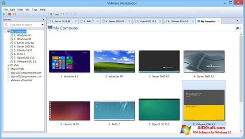 Снимак заслона VMware Workstation Windows 10
