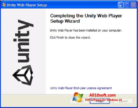 Снимак заслона Unity Web Player Windows 10