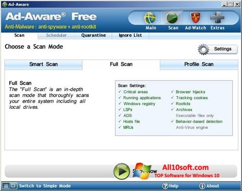 Снимак заслона Ad-Aware Free Windows 10